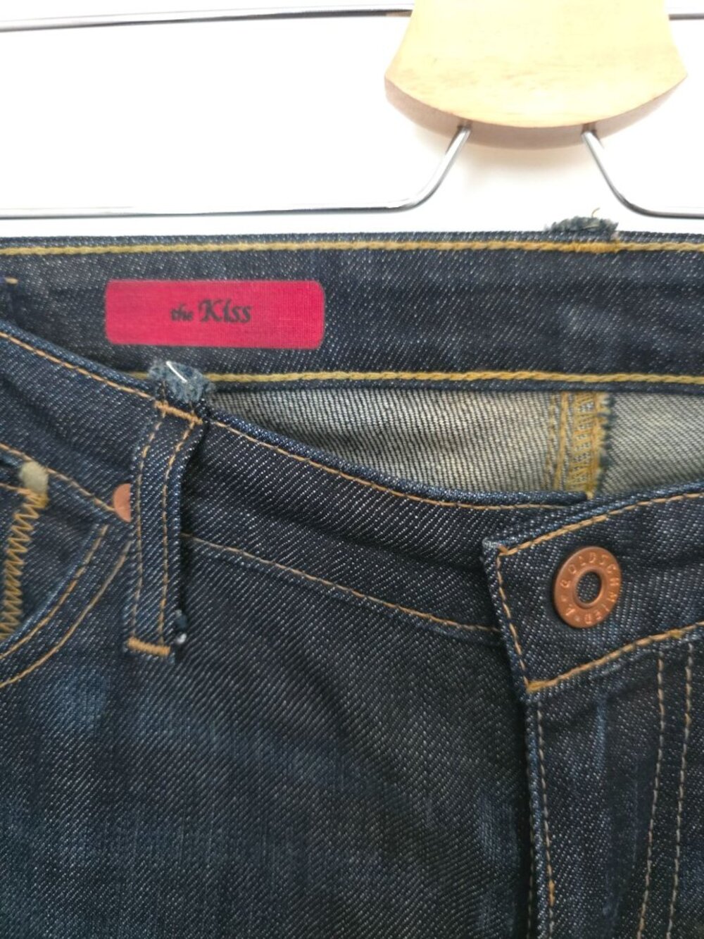 AG Adriano Goldschmied THE KISS Dark Wash Bootcut Jeans Women's 30R Made In USA - Picture 4 of 12